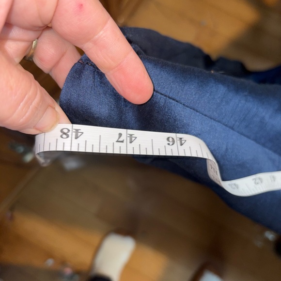 Lulakate Blue Sweetheart me line floor length gown size 8 - Picture 8 of 13